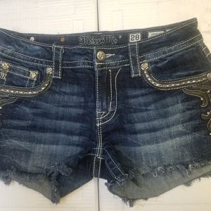 Miss Me signature shorts